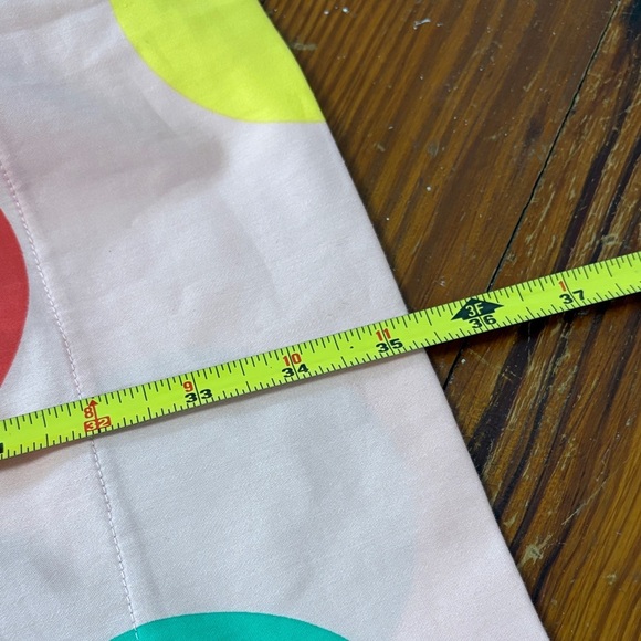 George Keburia Colorful Polka Dot Long Sleeve Dress Size Small - Picture 6 of 8